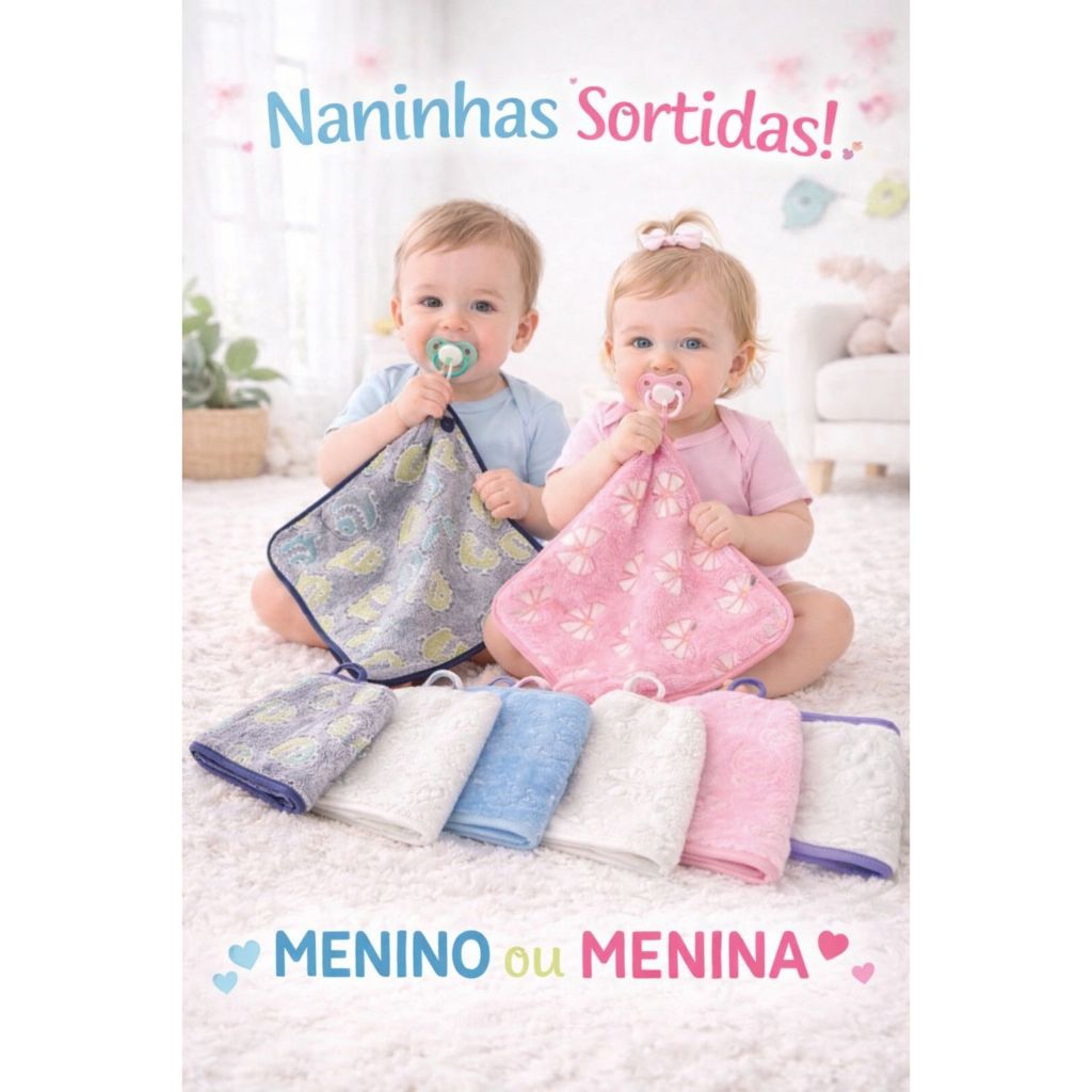 NANINHA SORTIDAS MENINO E MENINA
