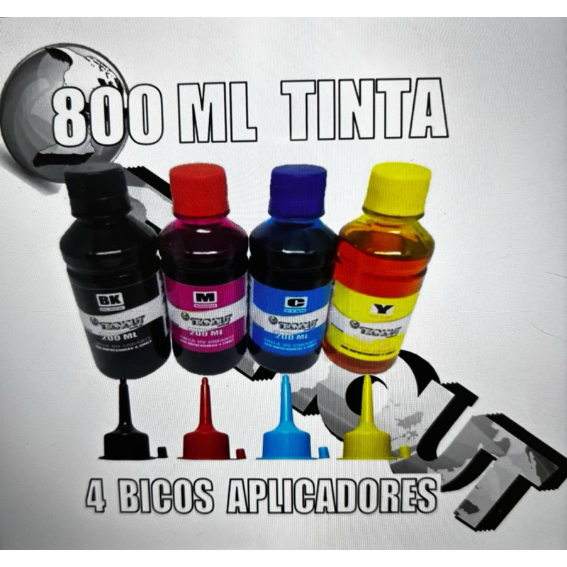 Bulk ink compatível com HP 1516, 2546, 3636, 4646, 122, 662, 664, 667