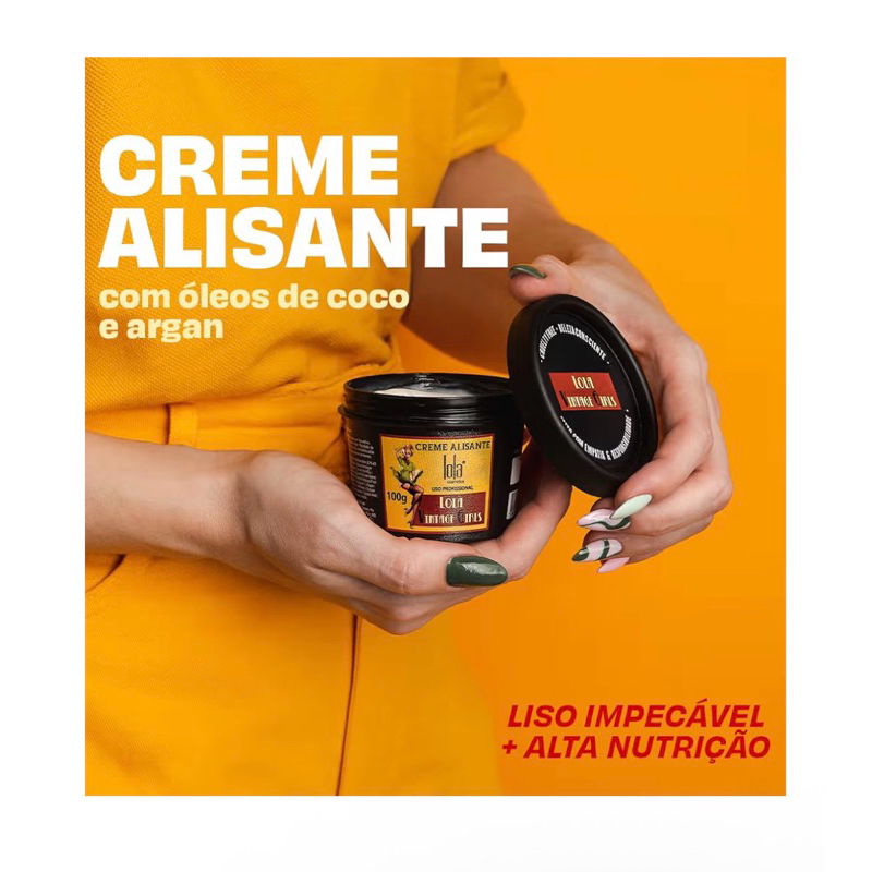 Botox Lola Cosmetics Vintage Girls Creme Alisante 100g 850g