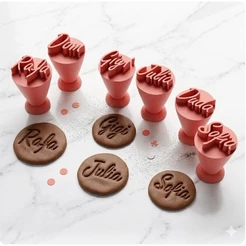 Carimbo Personalizado com Nome para Doces – Marcador Brigadeiro, Biscoito e Confeitaria