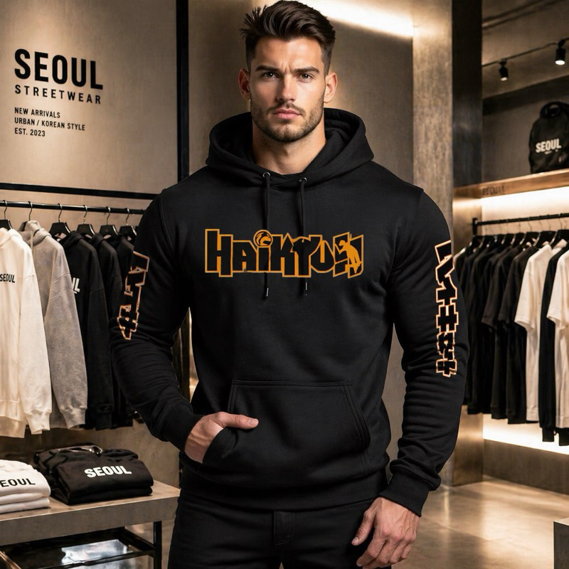 BLUSA DE FRIO MOLETOM ANIME MASCULINA CANGURU 100% ALGODÃO PREMIUM FLANELADO COM CAPUZ ESTAMPADO LANÇAMENTO ENVIO RÁPIDO
