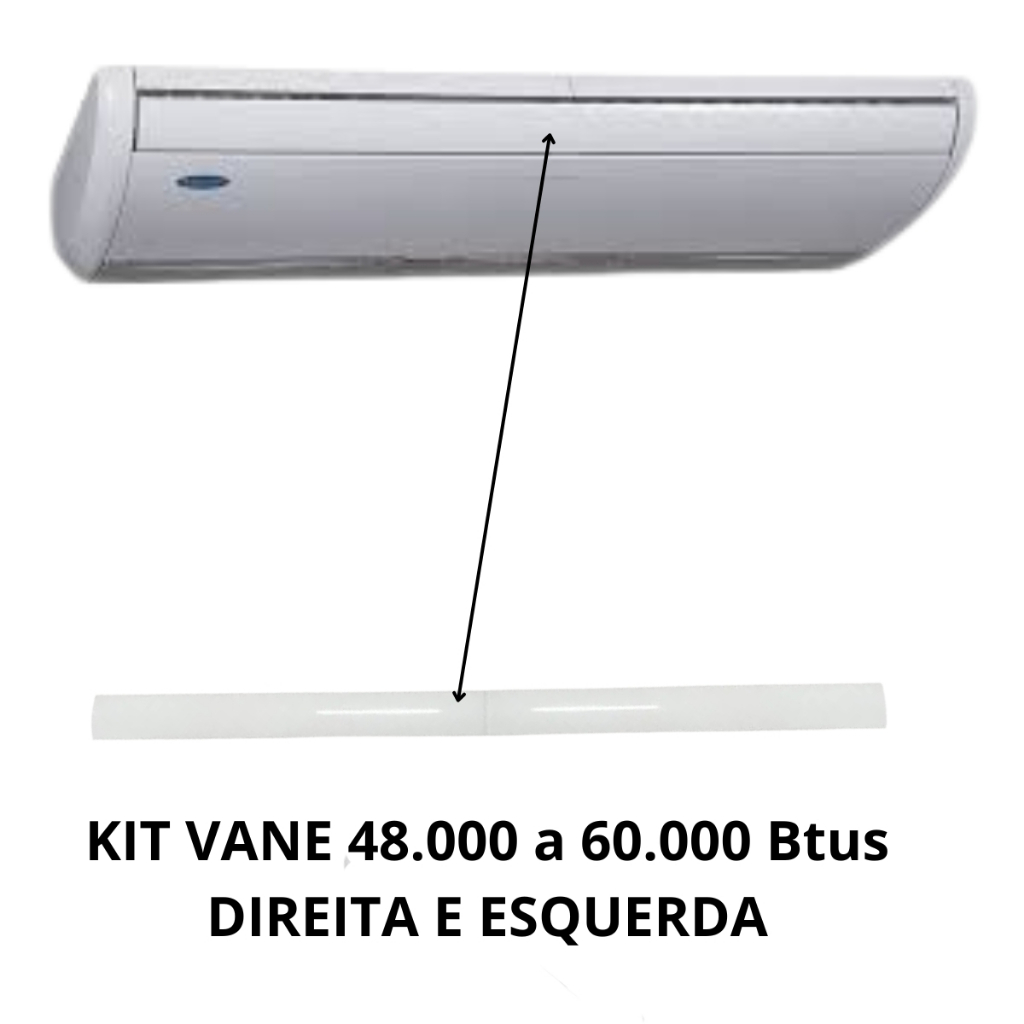 Aleta Direcionador Ar Piso Teto 48k A 60k Springer Midea