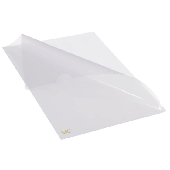 Pasta em L A4 transparente DAC pct c/ 10