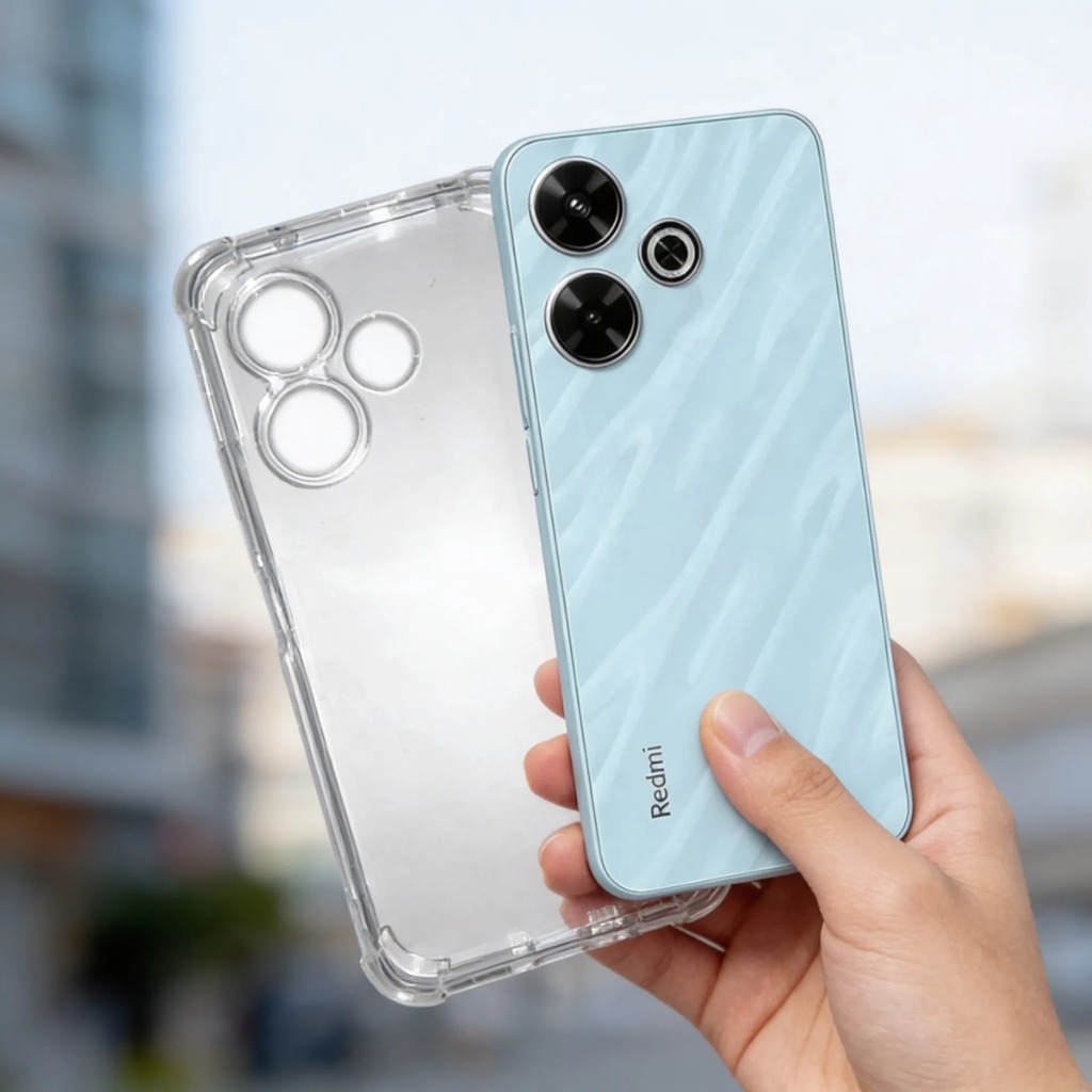 Capa Anti Impacto Redmi 13 4G Capinha De Silicone Protetora Case Transparente Co