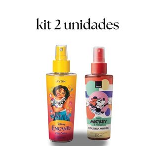 Kit 2 unidades Colônia Avon Disney para meninas Colônia Minnie e Mirabel 150ml cada