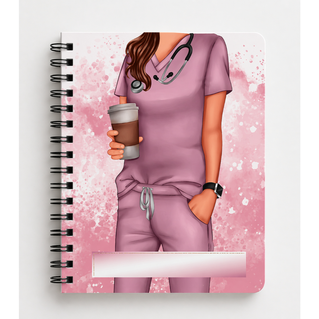 Caderno de Estágio de Enfermagem Manual de Bolso Anotações Clínicas Presente Enfermeiro Estudante Universitário
