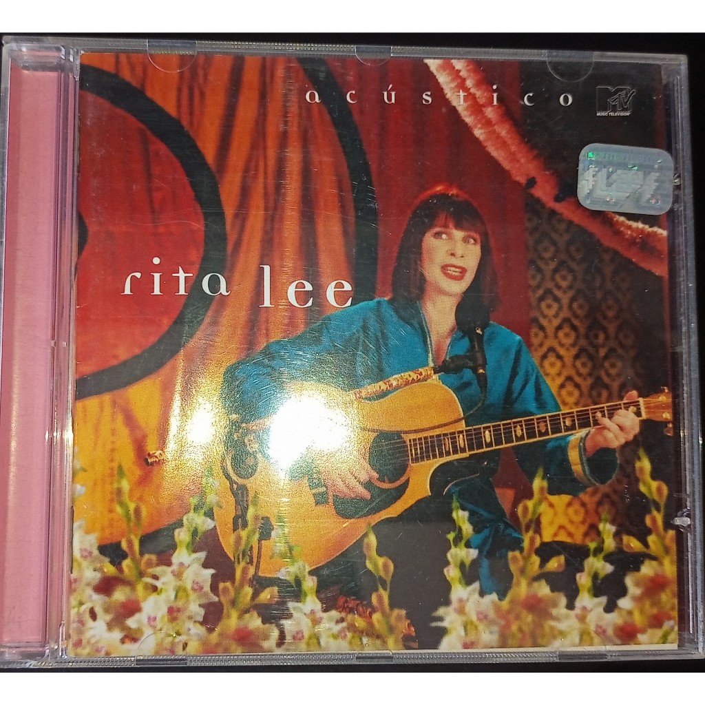 CD Rita Lee Acústico MTV MPB Rock Nacional Cantoras.