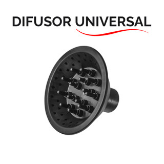 Acessório Difusor Secador Universal Encaixe Até 4,5cm Cabelos Cacheados Ondulados Com Def…