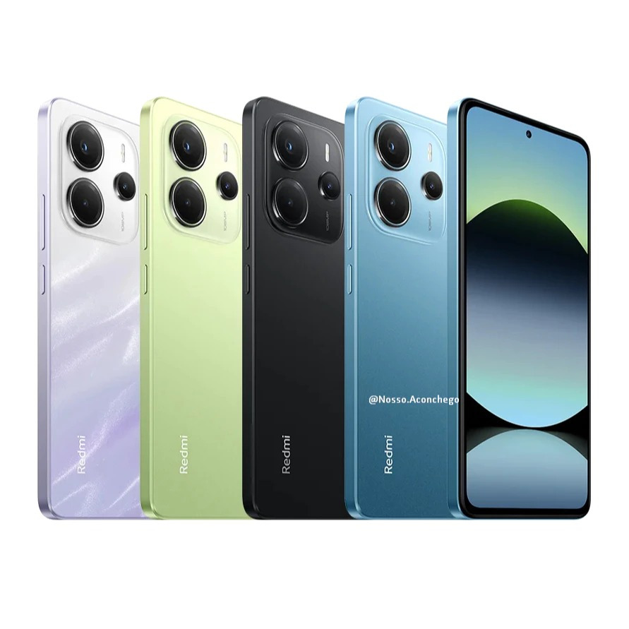 Celular Xiaomi Redmi Note 14 4G Versão Global 256GB/128GB - 8GB/6GB RAM Lançamento - Lacrado + NFe