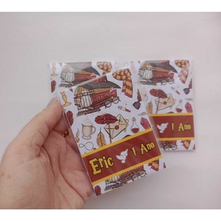 Mini Bloquinho Personalizado HARRY POTTER - Mini Bloquinho HARRY POTTER - Lembrancinha HARRY POTTER