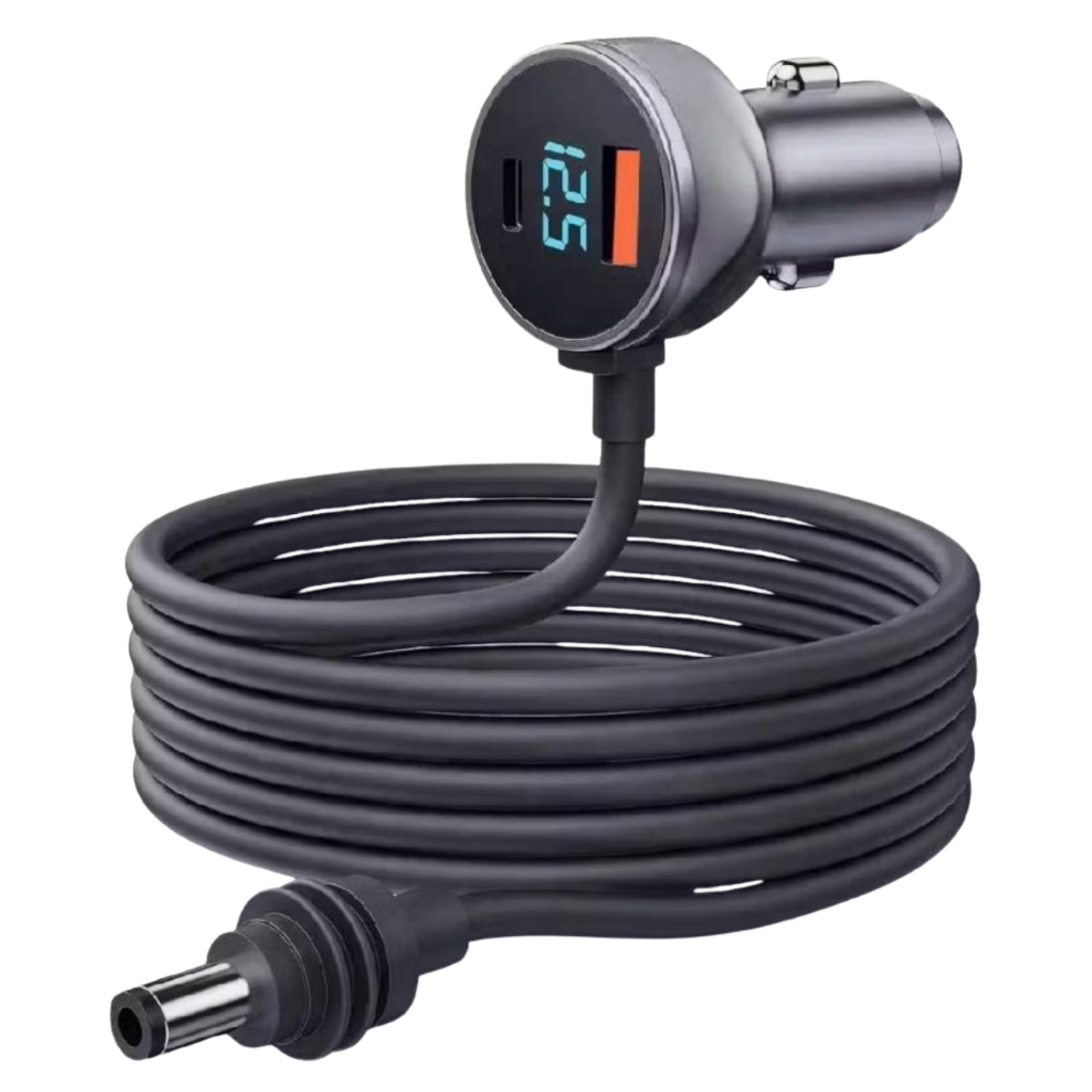 Cabo Carregador 3 Em 1 Starlink Mini 12v 24v Veicular Tomada Adaptador Veicular 12v 24v Usb-c Dc Cabo Starlink Mini 3m