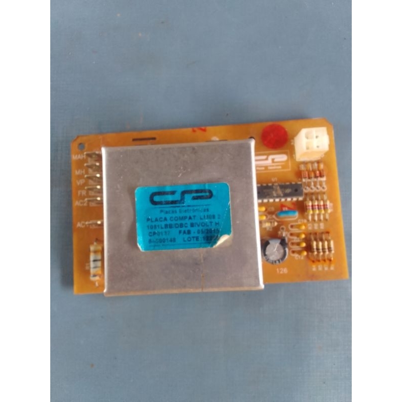 Placa 110v da lavadora Eletrolux lm08 bivolt 110/220v usada