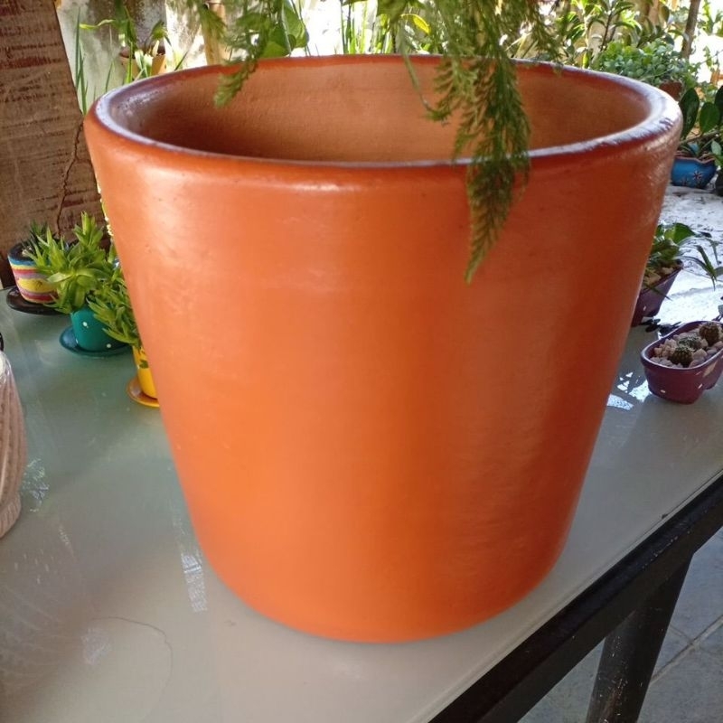 Vaso de Barro Cerâmico/Cone n°3/Lançamento Cone Manu
