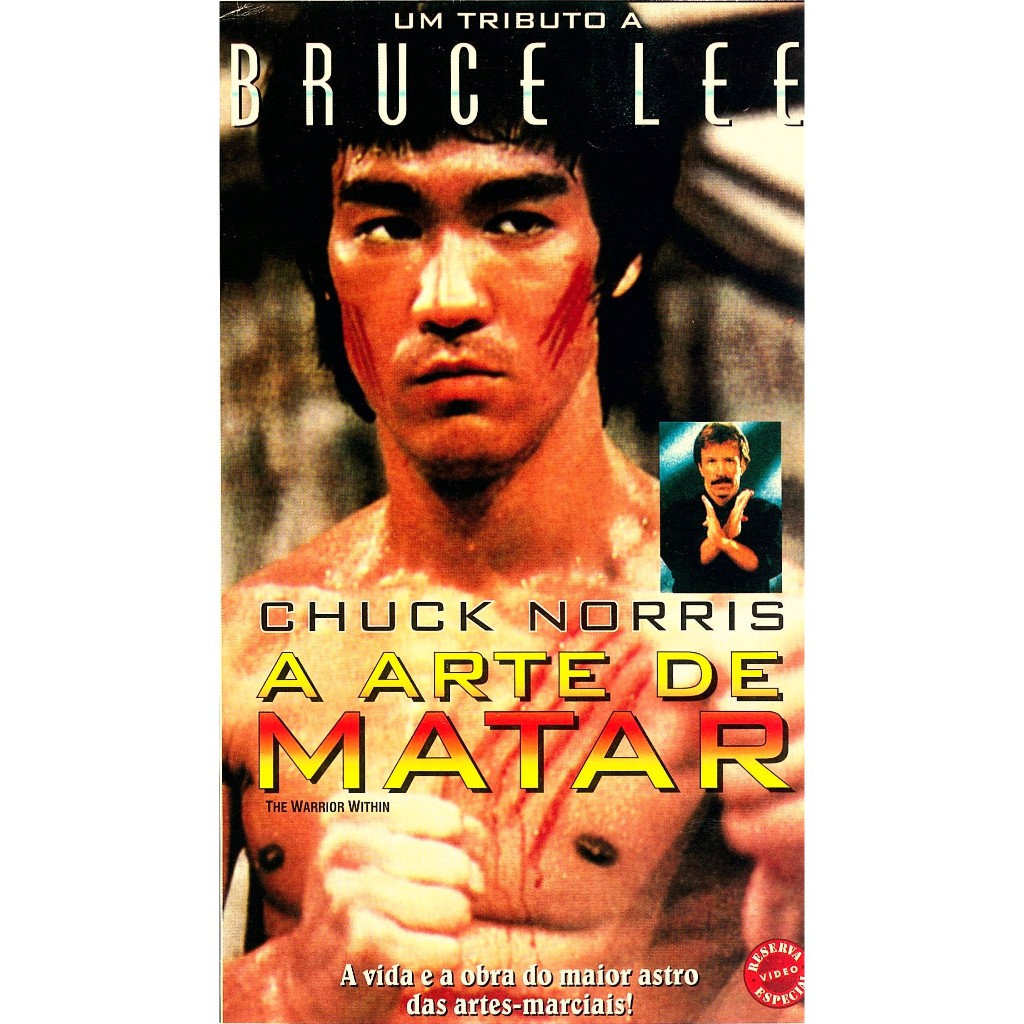 VHS/DVD BRUCE LEE - A ARTE DE MATAR/Legendado/Documentario sobre a arte do mestre Bruce Lee.