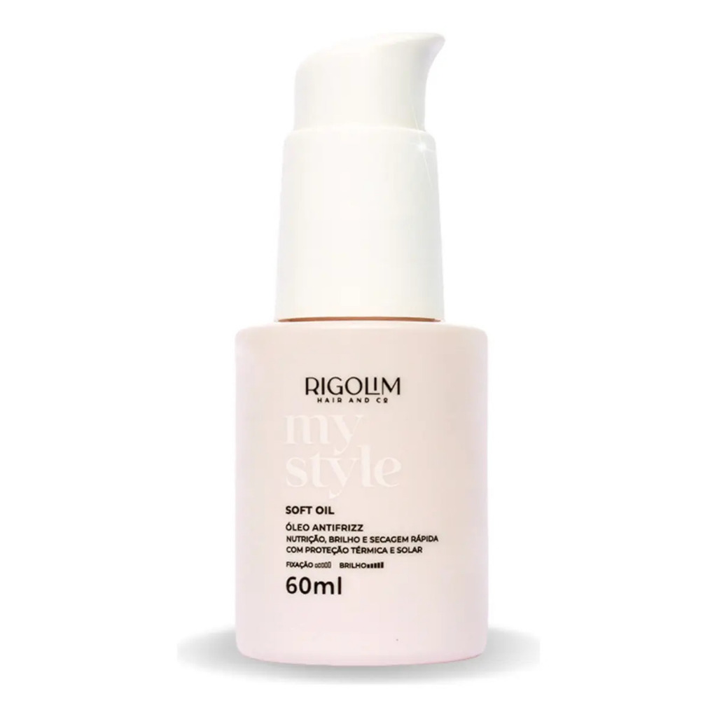 Soft Oil 60ml Rigolim Hair And Co Óleo Antifrizz E Brilho