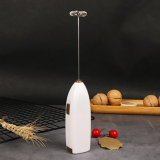 1/2 Peças Mini Mixer Elétrico Inox Misturador Batedor para Claras de Ovos Shake Bebidas E…