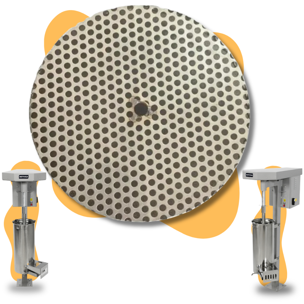 Peneira 5,0mm Para Maquina Despolpadeira Dg10 Metvisa