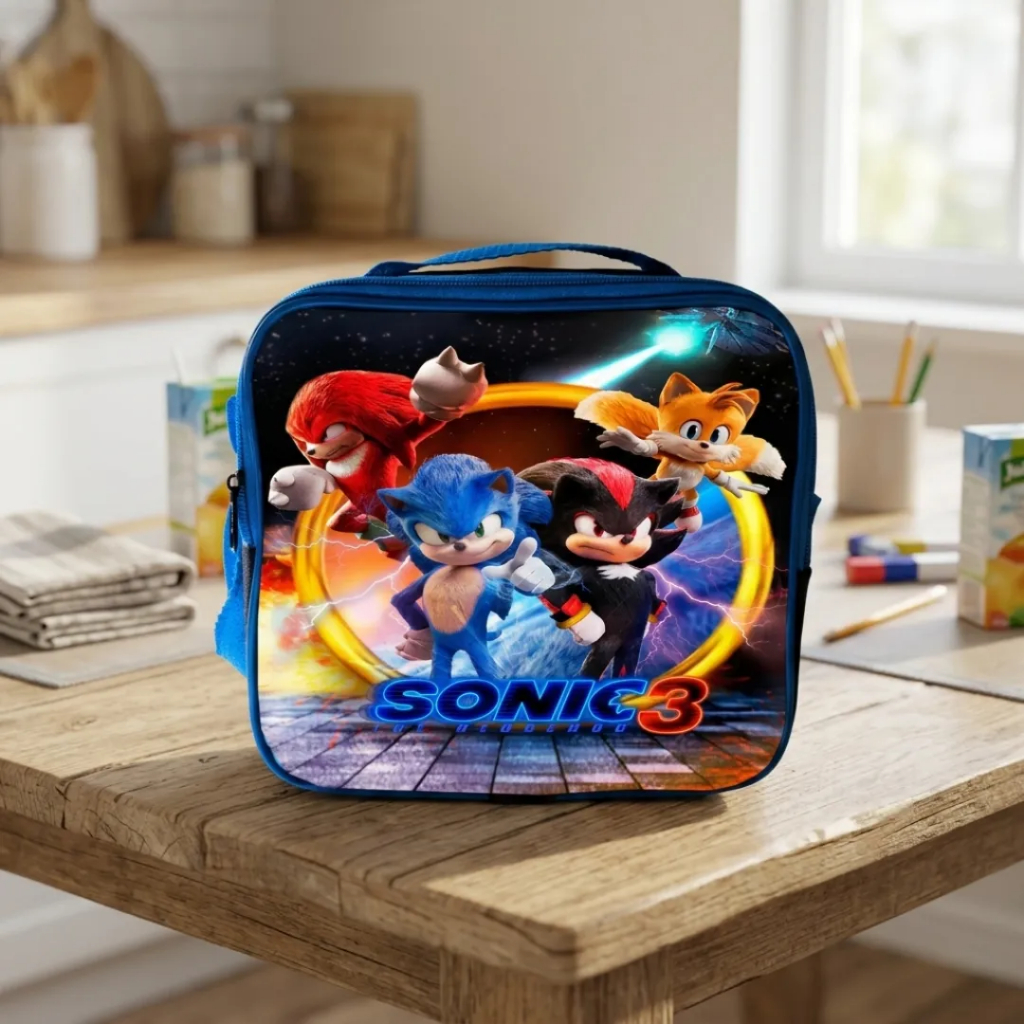 Lancheira Térmica Infantil Masculino Sonic