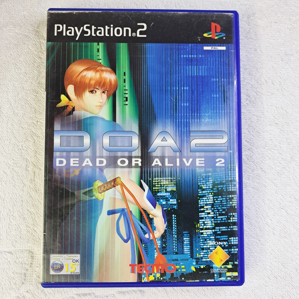 Dead or Alive 2 Original Completo Ps2 Europeu - Pal