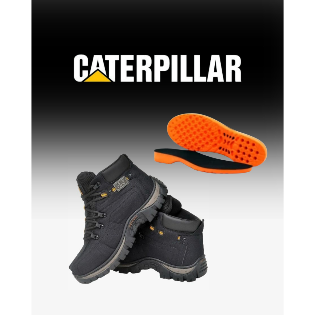Bota Coturno Adventure Unissex Feito De Lona Reforçada + Palmilha Ortopédica Gel