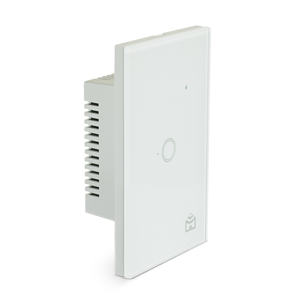 Smart Interruptor Wi-Fi Positivo Casa Inteligente 1 Módulo Touch, Branco - Compatível com Alexa · foto 2