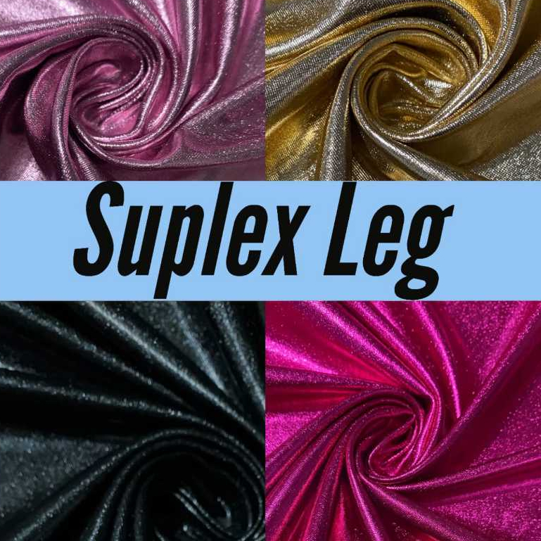 TECIDO SUPLEX LEG SHINE "MALHA CIRRÉ" PARA  LEGGING  (1M X 1,50M) "G04"