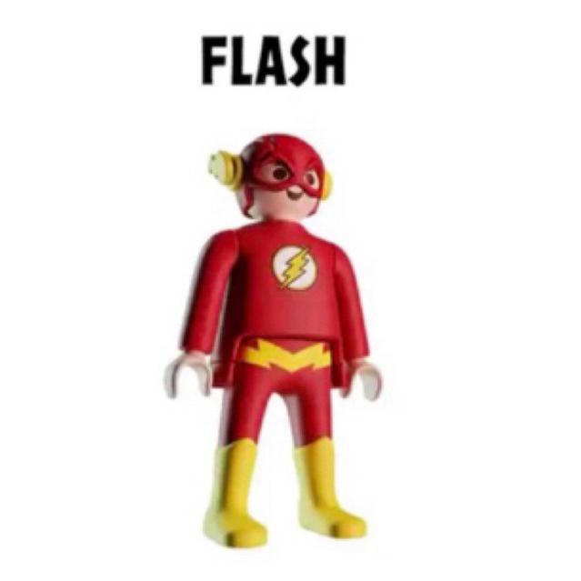 Flash - Miniatura Kinder Ovo DC Playmobil