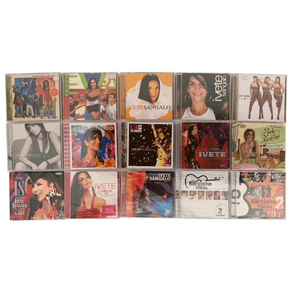 CD BANDA EVA & IVETE SANGALO (coleção)
