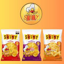 KIT 10X SALGADINHOS SKINY 35G OU 60G - CLASSICO 60G, QUEIJO 60G, PRESUNTO 60G, CLASSICO 35G, QUEIJO 35G E PRESUNTO 35G
