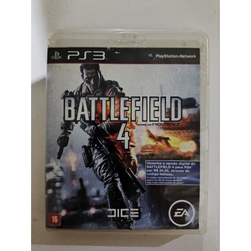 JOGO DE PS3 PLAYSTATION 3 BATTLEFIELD 4 ORIGINAL