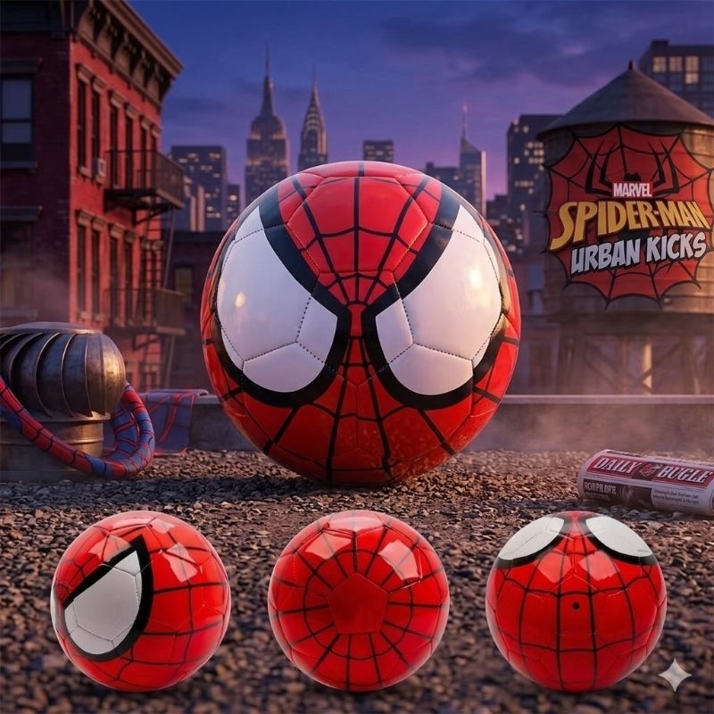 Bola de Futebol Infantil Homem-Aranha