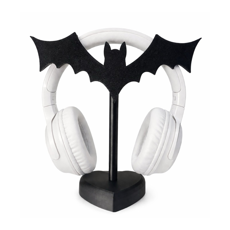 Suporte para Headset Gamer Morcego Organizador de Mesa Resistente Decoração Setup Gamer/PC