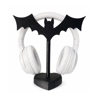 Suporte para Headset Gamer Morcego Organizador de Mesa Resistente Decoração Setup Gamer/PC
