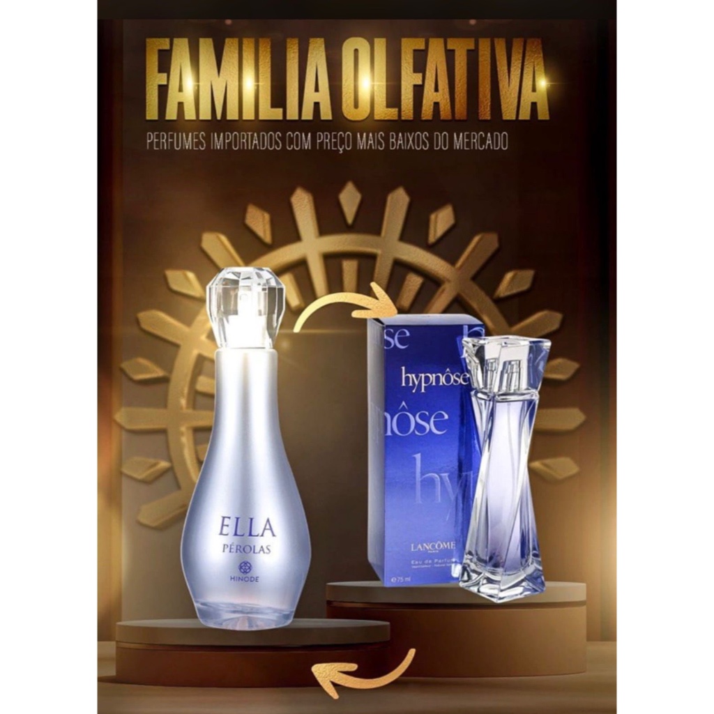 Ella Pérolas Deo Colônia 100ml Original Hinode
