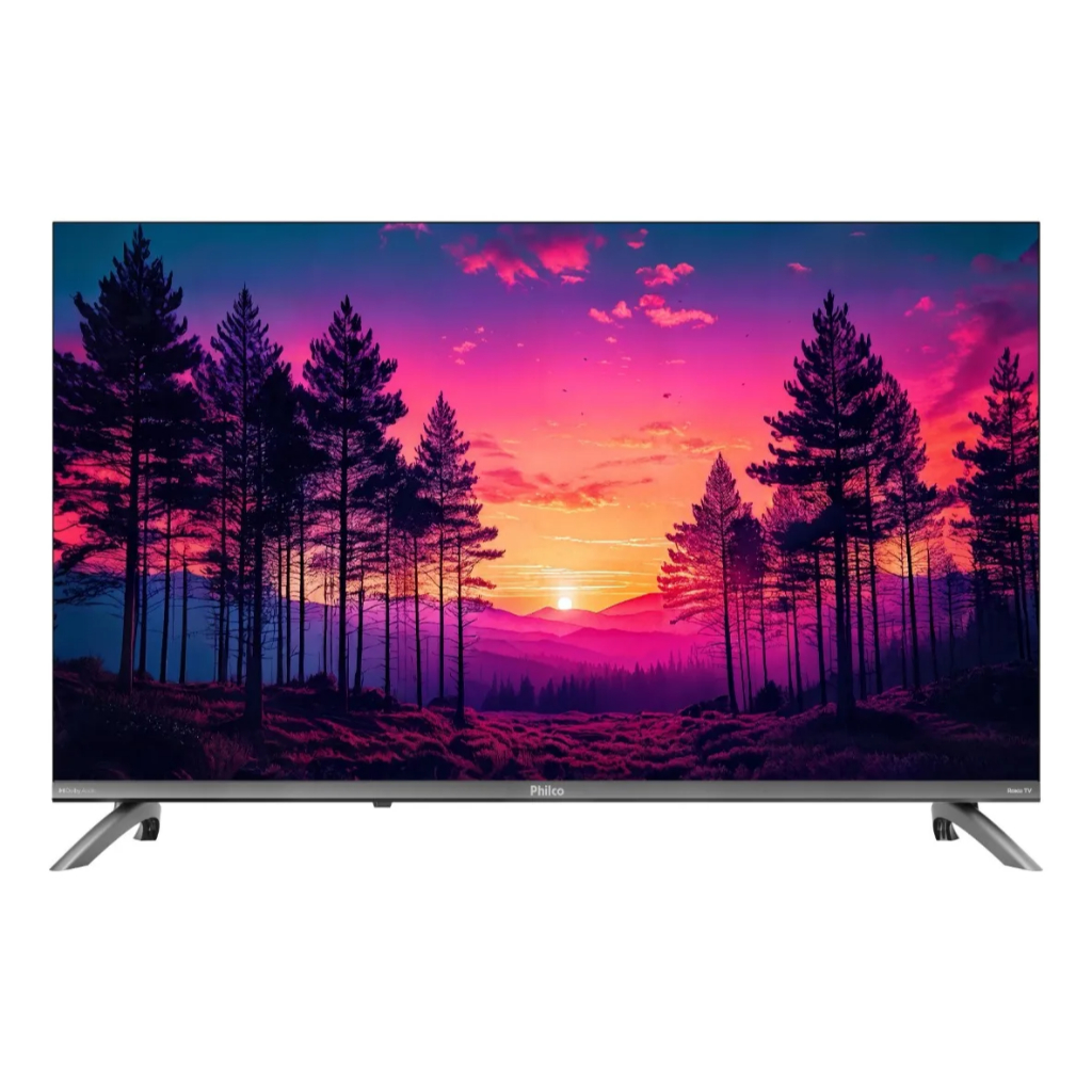 Smart TV Philco 32" HD P32CRB Roku TV Dolby Audio HDR10