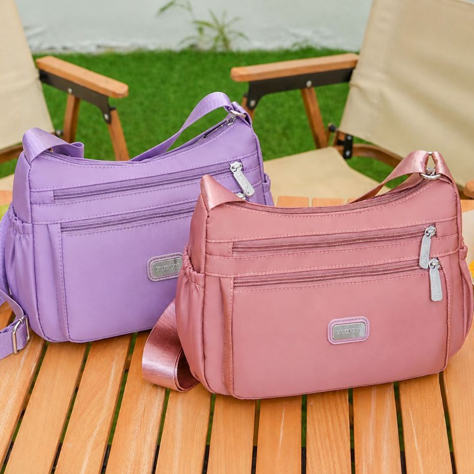 Bolsa Saco de Nylon Transversal Resistente á água Impermeável