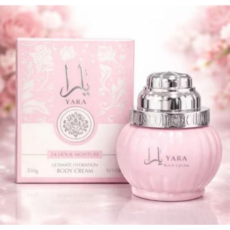 Creme Hidratante Yara 24h Body Cream 310g Perfume Árabe Feminino