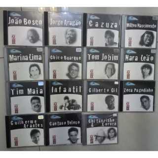 Cds Millennium Chitãozinho zeca gilberto nara leão infantil cazuza Milton nascimento aragão joão bosco chico xororó