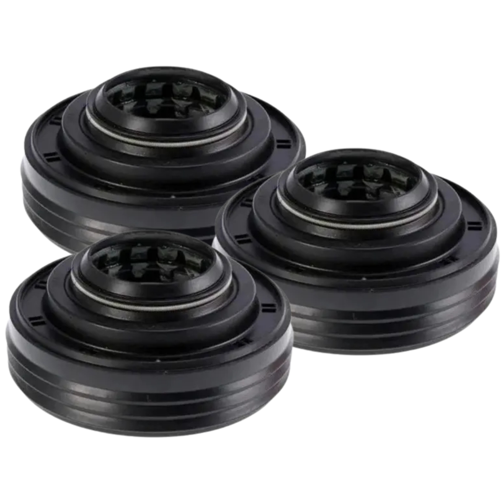 3 RETENTOR DO TANQUE COMPATIVEL LAVADORA GE DAKO MABE COLORMAQ DUAS MOLAS