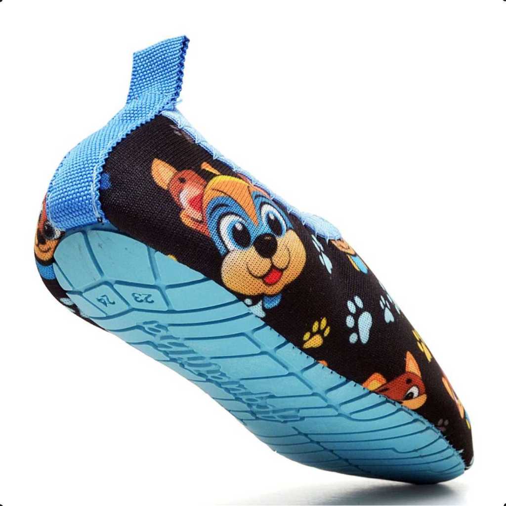 Sapatilha de Criança Infantil  Antiderrapante Neoprene Sapato Aquático Calce Fácil