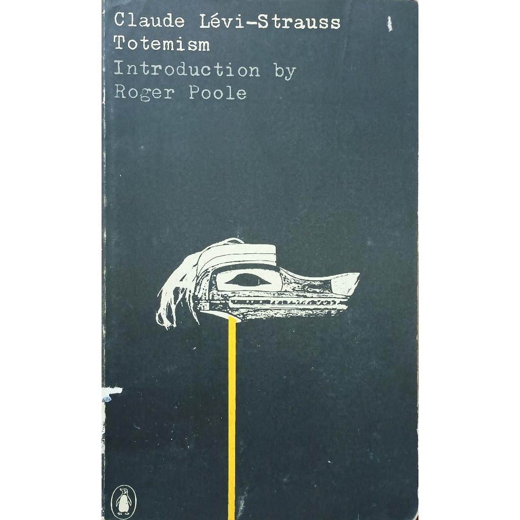 LIVRO Totemism / Claude Lévi-Strauss
