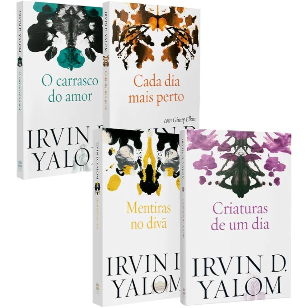 Coleção Irvin D. Yalom - Mentiras no Divã / Criaturas de Um dia / Carrasco do Amor / Quando Chorou