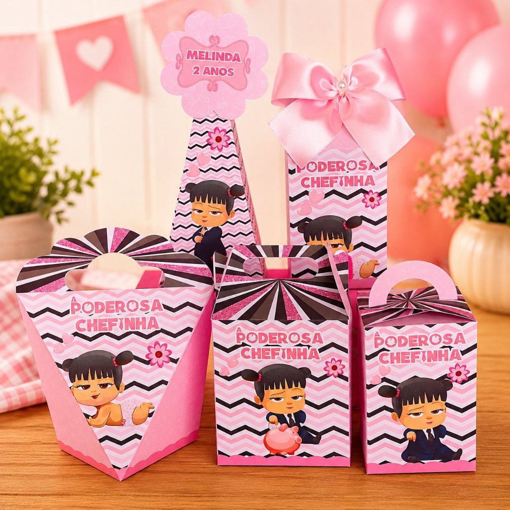 Kit personalizado A Poderosa Chefinha - lembrancinha festa aniversário