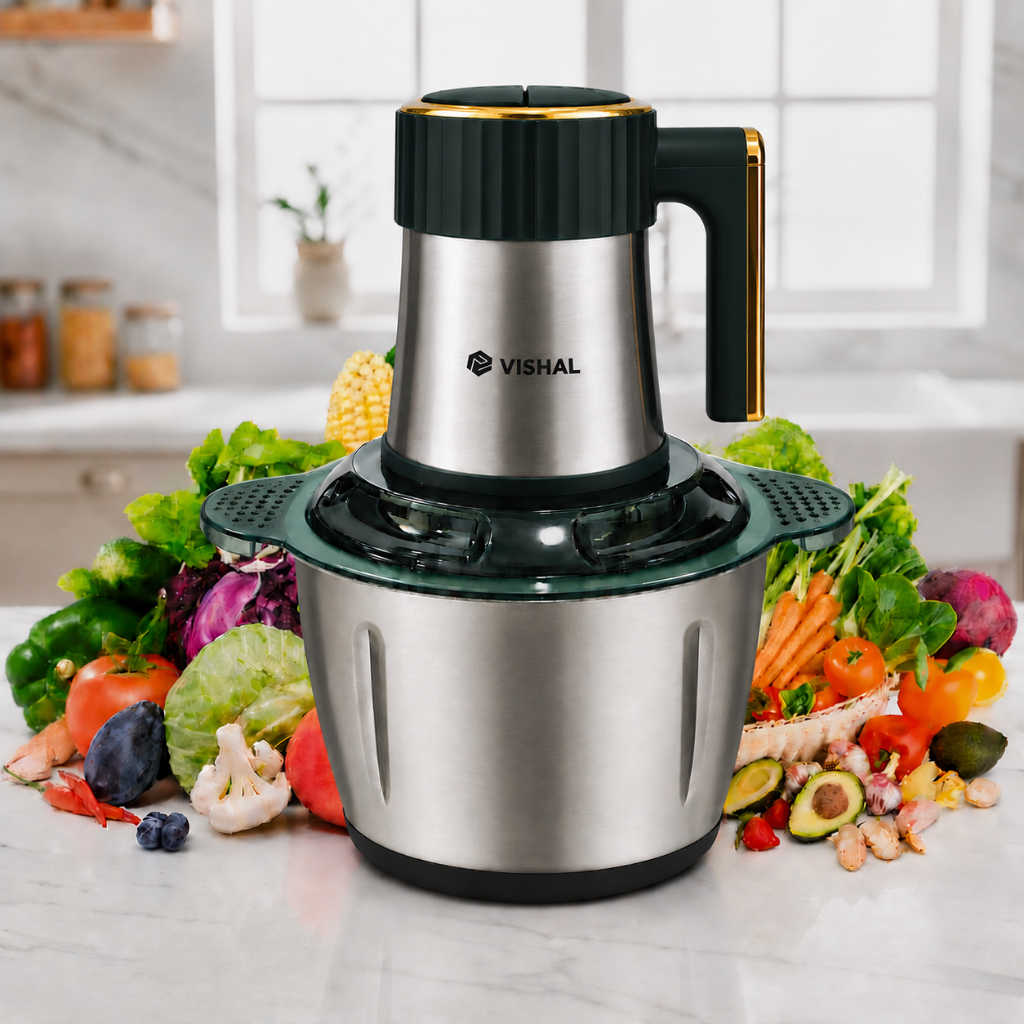 3 Litros Picador Triturador 110V e 220V De Alimentos Carne Mixer Elétrica Processador Cozinha