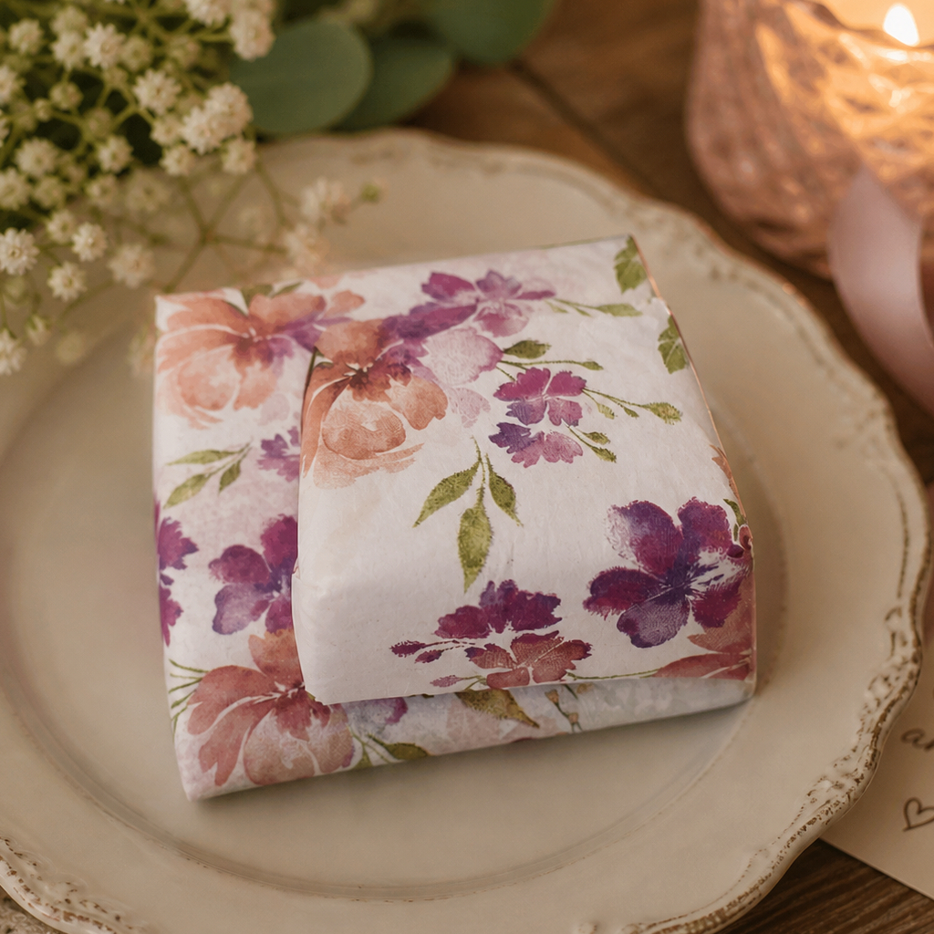 40 Unidades Embalagens Estampadas Para Bem Casados Bem Vindos Pão De Mel Brownies