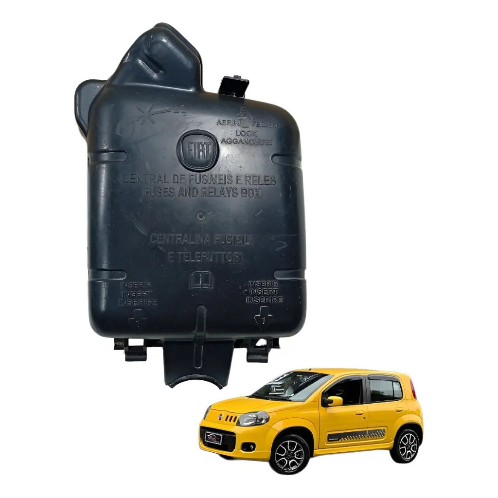 Tampa Caixa Fusivel Fiat Uno Sporting 2015 51834115