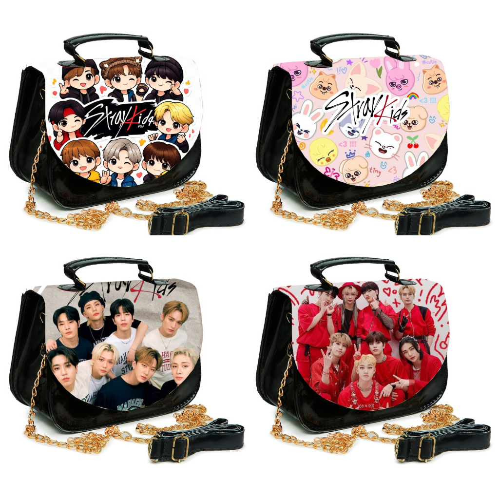 Bolsa Luxo Kpop Stray Kids - Escolha sua Estampa