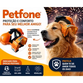 Fone Protetor De Ouvido Petfone Nº2 Abafador - Utilivet