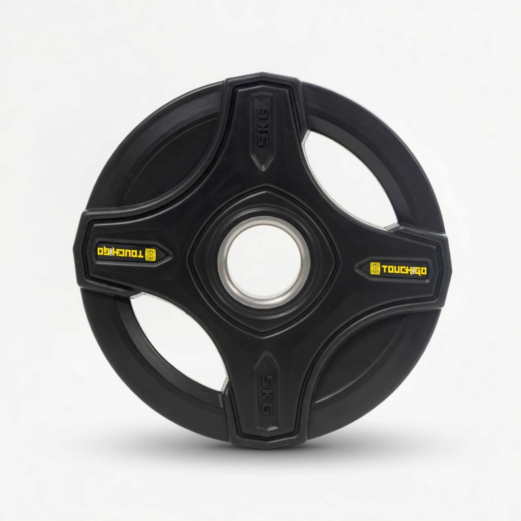 Anilha Sport Vulcanizada 5kg Academia Casa Musculação Peso - (1 unidade) Touch And Go