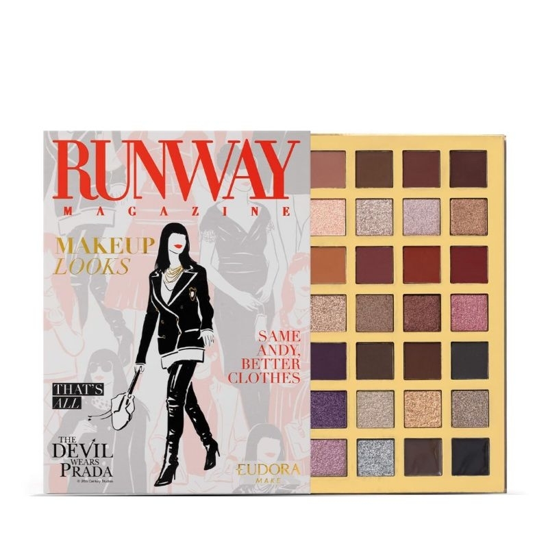 LANÇAMENTO PALETTE DE SOMBRAS EUDORA MAKE🎉❤️RUNW@Y M@G@ZINE